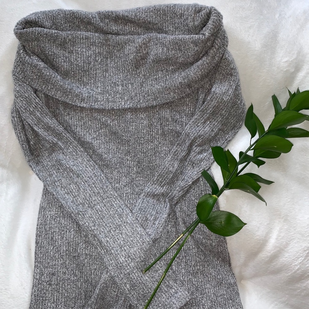 Off the shoulder sweater